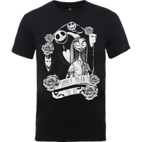 Disney The Nightmare Before Christmas Jack Skellington And Sally Black T-Shirt - XS 
Disney The Nightmare Before Christmas Jack Skellington And Sally Black T-Shirt - XS