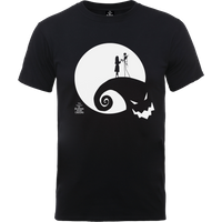 Disney The Nightmare Before Christmas Jack And Sally Moon Black T-Shirt - XS
Disney The Nightmare Before Christmas Jack And Sally Moon Black T-Shirt - XS