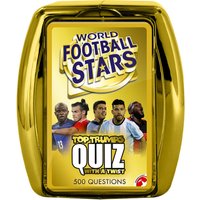 Top Trumps Quiz Game - World Football Stars Edition
Top Trumps Quiz Game - World Football Stars Edition