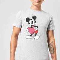 Disney Mickey Mouse Heart Gift T-Shirt - Grey - XS - Grey 
Disney Mickey Mouse Heart Gift T-Shirt - Grey - XS - Grey