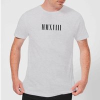 MMXVIII T-Shirt - Grey - XS - Grey
MMXVIII T-Shirt - Grey - XS - Grey