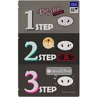 3-х ступенчатый набор средств для очистки пор с древесным углем Holika Holika Pig Clear Blackhead 3-Step Kit (Strong)
3-х ступенчатый набор средств для очистки пор с древесным углем Holika Holika Pig Clear Blackhead 3-Step Kit (Strong)