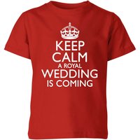 Keep Calm Wedding Coming Kids T-Shirt - Red - 5-6 Years - Red
Keep Calm Wedding Coming Kids T-Shirt - Red - 5-6 Years - Red