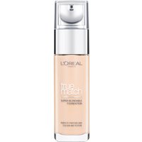 L'Oréal Paris True Match Liquid Foundation with SPF and Hyaluronic Acid 30ml (Various Shades) - 3N Creamy Beige
L'Oréal Paris True Match Liquid Foundation with SPF and Hyaluronic Acid 30ml (Various Shades) - 3N Creamy Beige