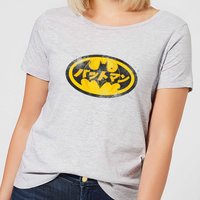 DC Comics Batman Japanese Logo Women's T-Shirt - Grey - XL, Gray
DC Comics Batman Japanese Logo Women's T-Shirt - Grey - XL, Gray