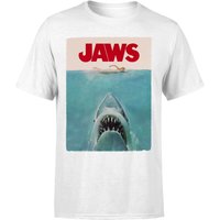 Jaws Classic Poster T-Shirt - White - 5XL
Jaws Classic Poster T-Shirt - White - 5XL