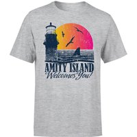 Jaws Welcome To Amity Island T-Shirt - Grey - XS
Jaws Welcome To Amity Island T-Shirt - Grey - XS