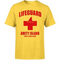Jaws Amity Island Lifeguard T-Shirt - XL, Yellow
Jaws Amity Island Lifeguard T-Shirt - XL, Yellow