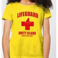 Jaws Amity Island Lifeguard Women's T-Shirt - Yellow - M
Jaws Amity Island Lifeguard Women's T-Shirt - Yellow - M