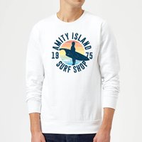 Jaws Amity Surf Shop Sweatshirt - White - XXL
Jaws Amity Surf Shop Sweatshirt - White - XXL