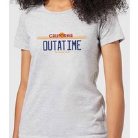 Back To The Future Outatime Plate Women's T-Shirt - Grey - XXL, Gray
Back To The Future Outatime Plate Women's T-Shirt - Grey - XXL, Gray