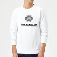 Back To The Future Mr Fusion Sweatshirt - White - XL
Back To The Future Mr Fusion Sweatshirt - White - XL