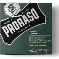 Освежающие салфетки для лица и бороды с древесным ароматом Proraso Refreshing Tissues — Cypress and Vetyver (6 шт.)
Освежающие салфетки для лица и бороды с древесным ароматом Proraso Refreshing Tissues — Cypress and Vetyver (6 шт.)