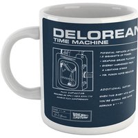 Back To The Future Delorean Schematic Mug
Back To The Future Delorean Schematic Mug