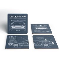 Back To The Future Delorean Schematic Coaster Set
Back To The Future Delorean Schematic Coaster Set