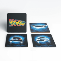 Back To The Future Delorean Time Machine Coaster Set
Back To The Future Delorean Time Machine Coaster Set