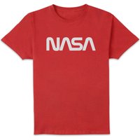 NASA Worm White Logotype T-Shirt - Red - M
NASA Worm White Logotype T-Shirt - Red - M