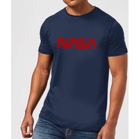 NASA Worm Red Logotype T-Shirt - Navy - XS, Blue
NASA Worm Red Logotype T-Shirt - Navy - XS, Blue
