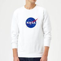 NASA Logo Insignia Sweatshirt - White - M
NASA Logo Insignia Sweatshirt - White - M
