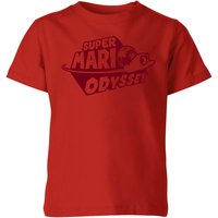 Nintendo Super Mario Odyssey Logo Kids' T-Shirt - Red - 9-10 Years - Red 
Nintendo Super Mario Odyssey Logo Kids' T-Shirt - Red - 9-10 Years - Red