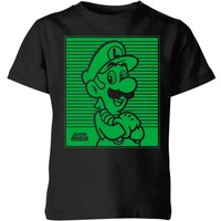 Nintendo Super Mario Luigi Retro Line Art Kids' T-Shirt - Black - 3-4 Years
Nintendo Super Mario Luigi Retro Line Art Kids' T-Shirt - Black - 3-4 Years
