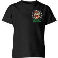 Nintendo Super Mario Bowser Merry Christmas Pocket Wreath Kids' Christmas T-Shirt - Black - 11-12 Years - Black
Nintendo Super Mario Bowser Merry Christmas Pocket Wreath Kids' Christmas T-Shirt - Black - 11-12 Years - Black