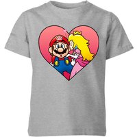 Nintendo Super Mario Peach Kiss Kids' T-Shirt - Grey - 11-12 Years
Nintendo Super Mario Peach Kiss Kids' T-Shirt - Grey - 11-12 Years