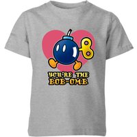 Nintendo Super Mario You're The Bob-Omb Kids' T-Shirt - Grey - 9-10 Years
Nintendo Super Mario You're The Bob-Omb Kids' T-Shirt - Grey - 9-10 Years
