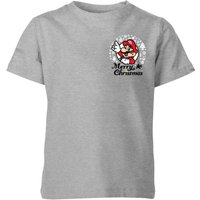 Nintendo Super Mario Mario Merry Christmas Pocket Wreath Kids' T-Shirt - Grey - 3-4 Years - Grey
Nintendo Super Mario Mario Merry Christmas Pocket Wreath Kids' T-Shirt - Grey - 3-4 Years - Grey