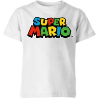 Nintendo Super Mario Colour Logo Kids' T-Shirt - White - 9-10 Years
Nintendo Super Mario Colour Logo Kids' T-Shirt - White - 9-10 Years