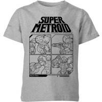 Nintendo Super Metroid Instructional Panel Kids' T-Shirt - Grey - 9-10 Years
Nintendo Super Metroid Instructional Panel Kids' T-Shirt - Grey - 9-10 Years