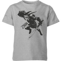 Nintendo The Legend Of Zelda Link Kids' T-Shirt - Grey - 3-4 Years
Nintendo The Legend Of Zelda Link Kids' T-Shirt - Grey - 3-4 Years
