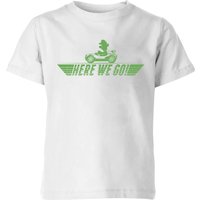 Nintendo Mario Kart Here We Go Luigi Kids' T-Shirt - White - 7-8 Years - White
Nintendo Mario Kart Here We Go Luigi Kids' T-Shirt - White - 7-8 Years - White