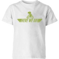 Nintendo Mario Kart Yoshi Here We Go Kids' T-Shirt - White - 7-8 Years
Nintendo Mario Kart Yoshi Here We Go Kids' T-Shirt - White - 7-8 Years