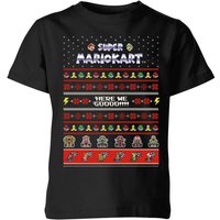 Nintendo Mario Kart Here We Go Kids' Christmas T-Shirt - Black - 11-12 Years
Nintendo Mario Kart Here We Go Kids' Christmas T-Shirt - Black - 11-12 Years