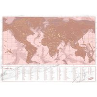 Travel Rose Gold Scratch Map
Travel Rose Gold Scratch Map