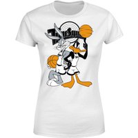 Space Jam Bugs And Daffy Tune Squad Women's T-Shirt - White - S
Space Jam Bugs And Daffy Tune Squad Women's T-Shirt - White - S