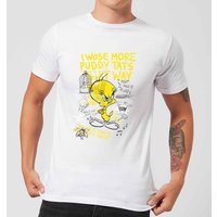 Looney Tunes Tweety Pie More Puddy Tats Men's T-Shirt - White - XS - White
Looney Tunes Tweety Pie More Puddy Tats Men's T-Shirt - White - XS - White