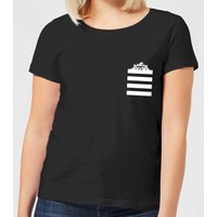 Looney Tunes Taz Stripes Pocket Print Women's T-Shirt - Black - 3XL
Looney Tunes Taz Stripes Pocket Print Women's T-Shirt - Black - 3XL