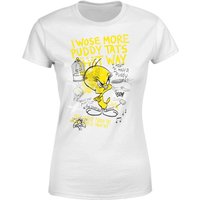 Looney Tunes Tweety Pie More Puddy Tats Women's T-Shirt - White - L
Looney Tunes Tweety Pie More Puddy Tats Women's T-Shirt - White - L