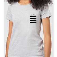 Looney Tunes Taz Stripes Pocket Print Women's T-Shirt - Grey - L, Gray
Looney Tunes Taz Stripes Pocket Print Women's T-Shirt - Grey - L, Gray