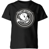 Looney Tunes That's All Folks Porky Pig Kids' T-Shirt - Black - 5-6 Years
Looney Tunes That's All Folks Porky Pig Kids' T-Shirt - Black - 5-6 Years
