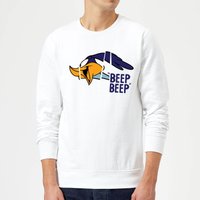 Looney Tunes Road Runner Beep Beep Sweatshirt - White - XXL
Looney Tunes Road Runner Beep Beep Sweatshirt - White - XXL