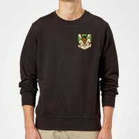 Looney Tunes Wile E Coyote Face Faux Pocket Sweatshirt - Black - XL
Looney Tunes Wile E Coyote Face Faux Pocket Sweatshirt - Black - XL