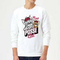 Tom & Jerry Posse Cat Sweatshirt - White - L
Tom & Jerry Posse Cat Sweatshirt - White - L