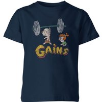 The Flintstones Distressed Bam Bam Gains Kids' T-Shirt - Navy - 3-4 Years - Navy 
The Flintstones Distressed Bam Bam Gains Kids' T-Shirt - Navy - 3-4 Years - Navy