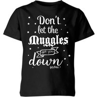 Harry Potter Don't Let The Muggles Get You Down Kids' T-Shirt - Black - 5-6 Years
Harry Potter Don't Let The Muggles Get You Down Kids' T-Shirt - Black - 5-6 Years