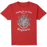Harry Potter Waiting For My Letter From Hogwarts Men's T-Shirt - Red - S
Harry Potter Waiting For My Letter From Hogwarts Men's T-Shirt - Red - S