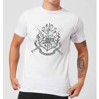 Harry Potter Hogwarts House Crest Men's T-Shirt - White - XS
Harry Potter Hogwarts House Crest Men's T-Shirt - White - XS