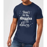 Harry Potter Don't Let The Muggles Get You Down Men's T-Shirt - Navy - XS, Blue
Harry Potter Don't Let The Muggles Get You Down Men's T-Shirt - Navy - XS, Blue
